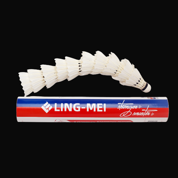 LINGMEI PRACTICE - Goose Feather Shuttlecock - Image 2