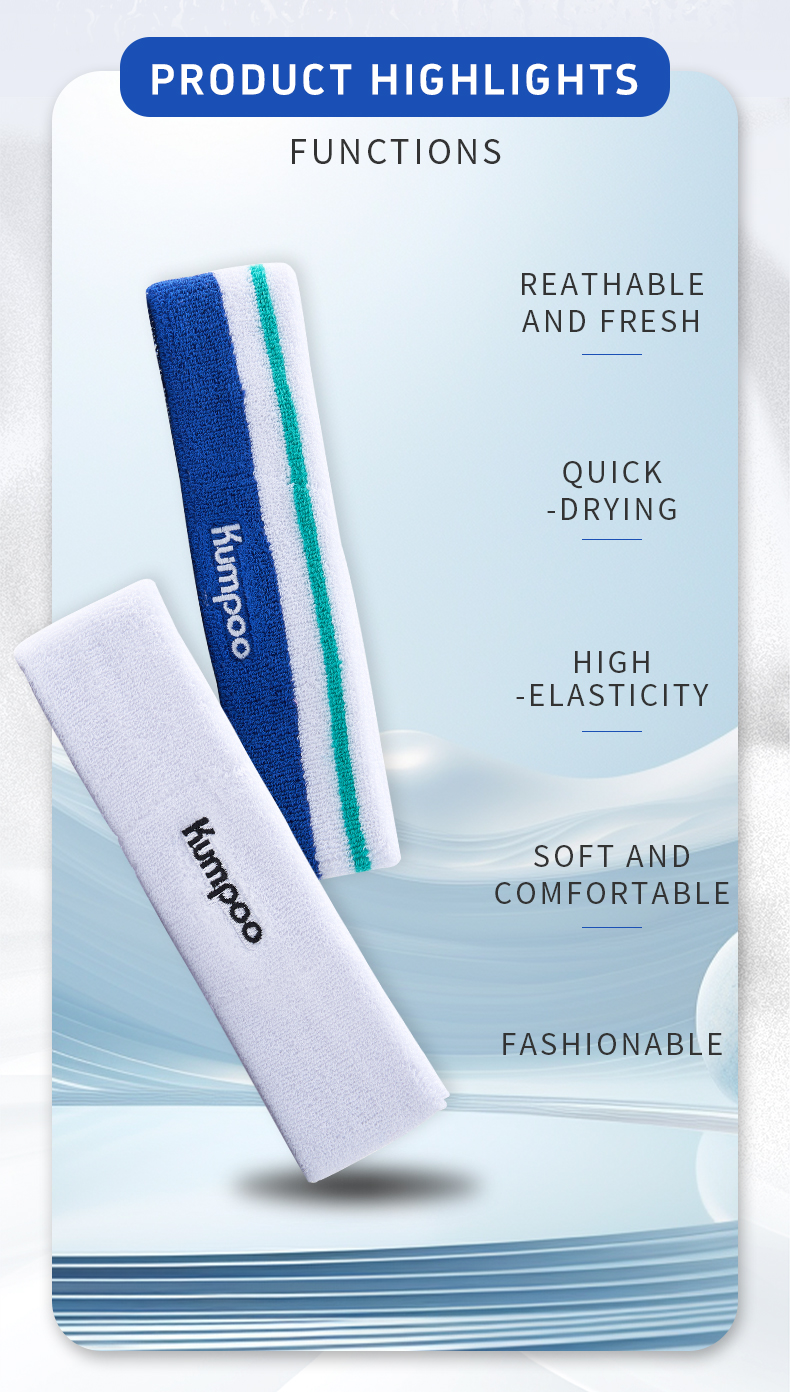 KUMPOO - Headband KHD 401 - Combo of 4 - Image 4