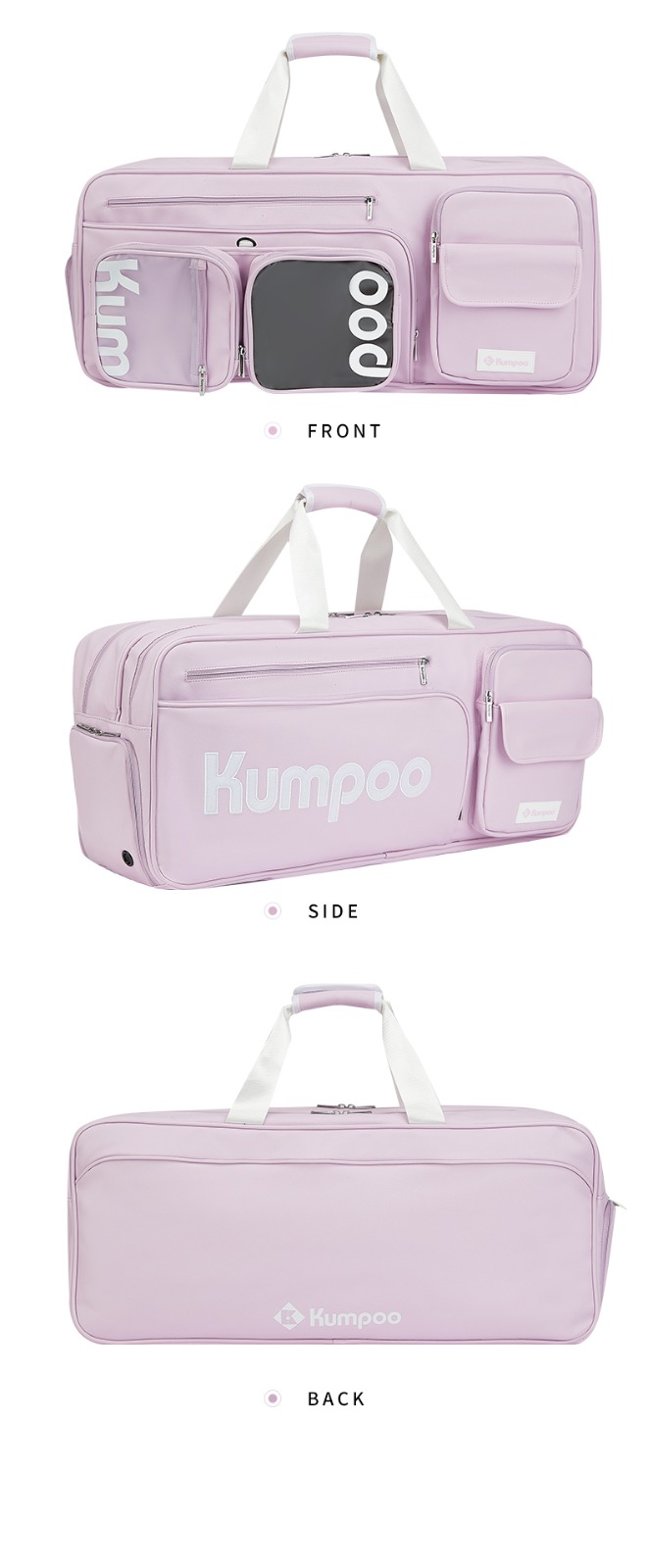 KUMPOO - Kitbag KB 563 - Purple Kitbag - Image 2