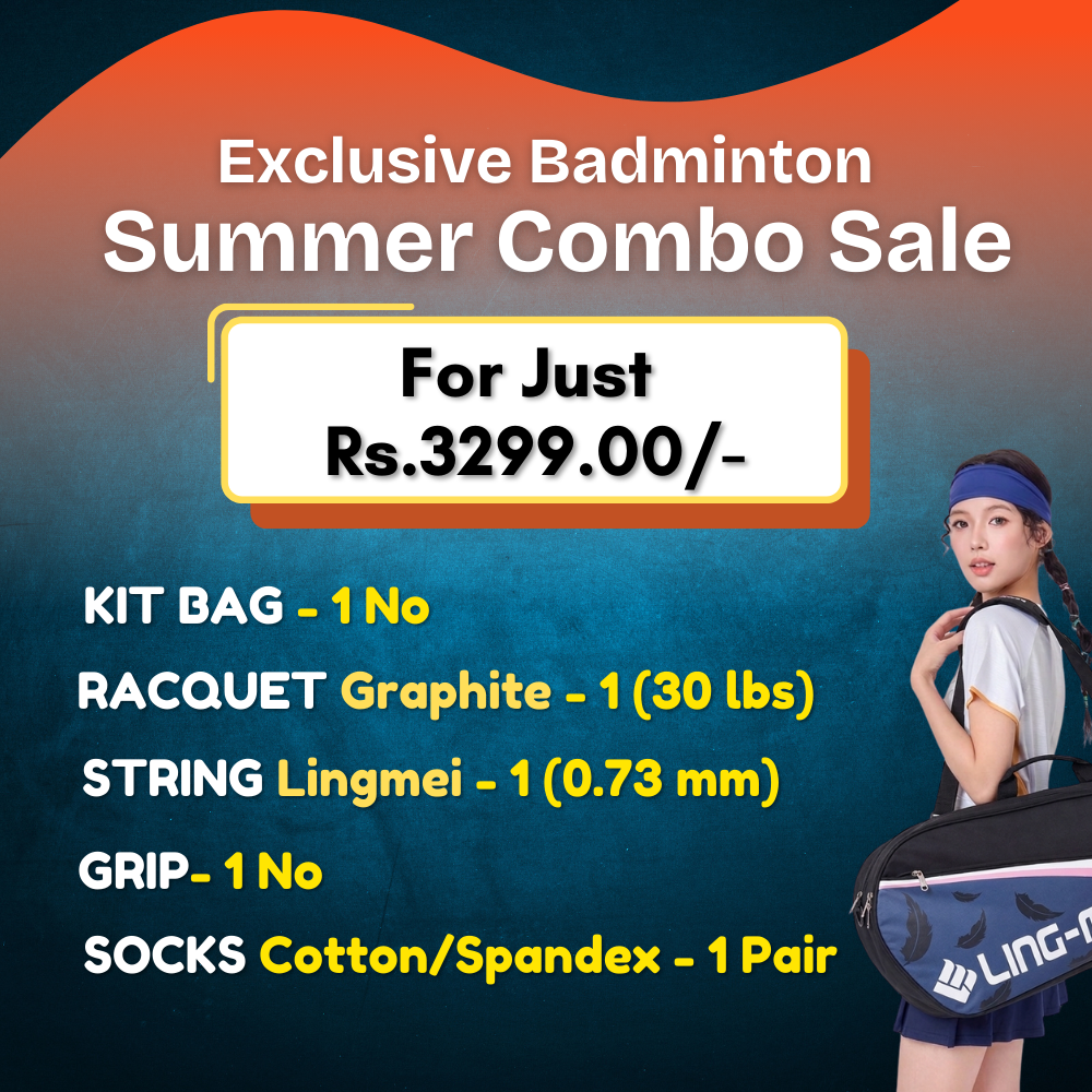 Badminton Combo Kit for Players – Kumpoo Racket + Lingmei Kitbag - Image 2