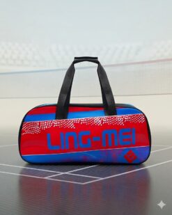 LINGMEI Badminton Kit Bag - BAGA601 - Rectangle Red